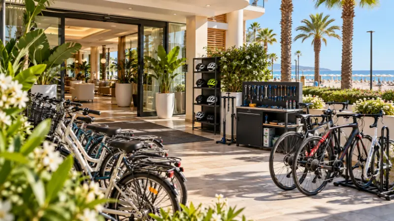 Hotel per ciclisti a Riccione: servizi bike e itinerari da valutare