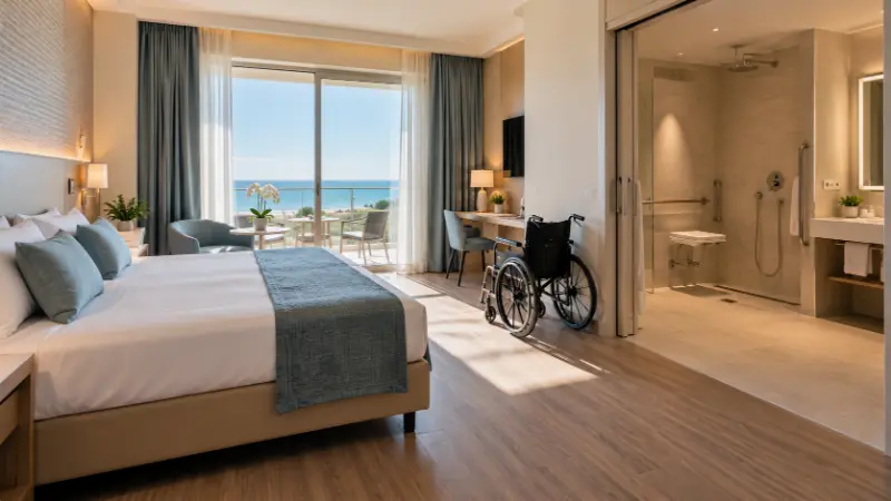 Hotel accessibili a Riccione: servizi da verificare per una vacanza senza barriere